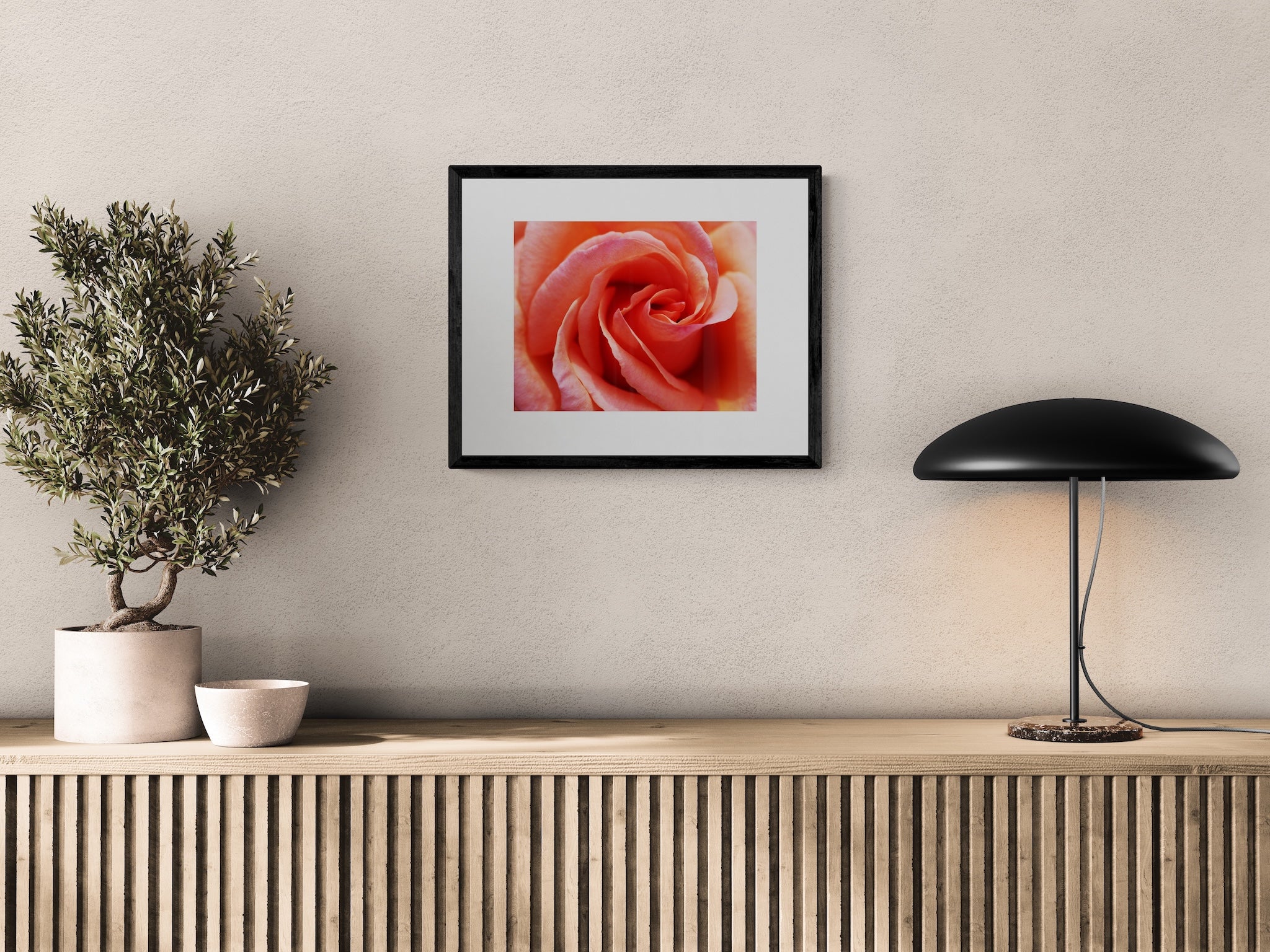 Copenhagen Pink Rose Wall Art: Soft Pastel Botanical Photography Print